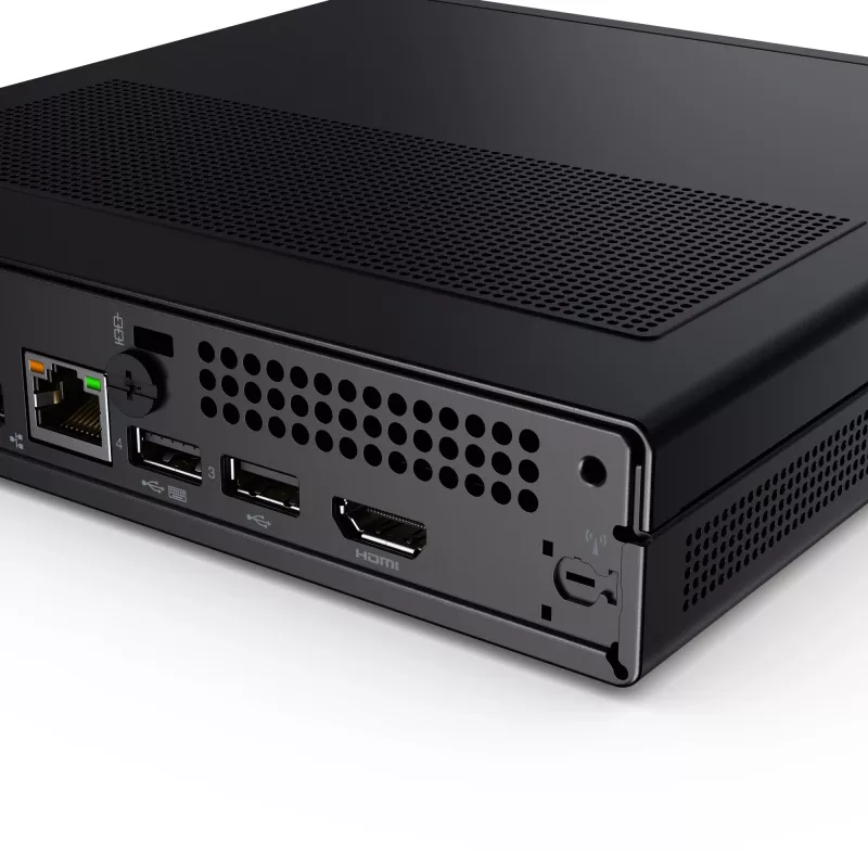 Lenovo V100q Intel Core i3 N-series i3-N305 16 GB DDR5-SDRAM 256 GB SSD Windows 11 Pro Mini-PC Schwarz