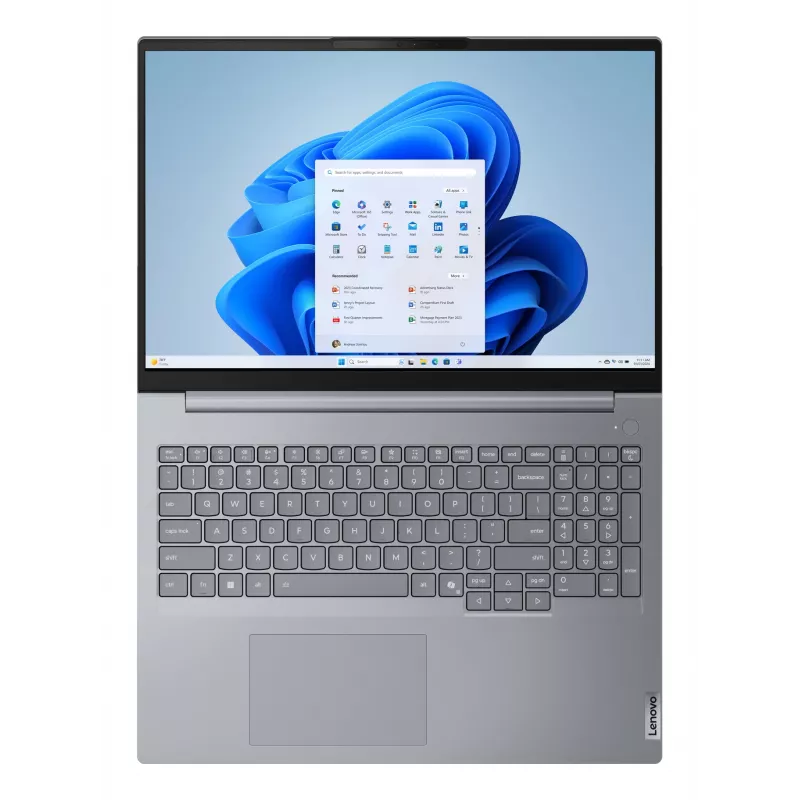 Laptop Lenovo ThinkBook 16 G8 IAL — Intel Core Ultra 5 135H, 16 Zoll WUXGA, 16 GB DDR5, 512 GB SSD, Windows 11 Pro, Grau