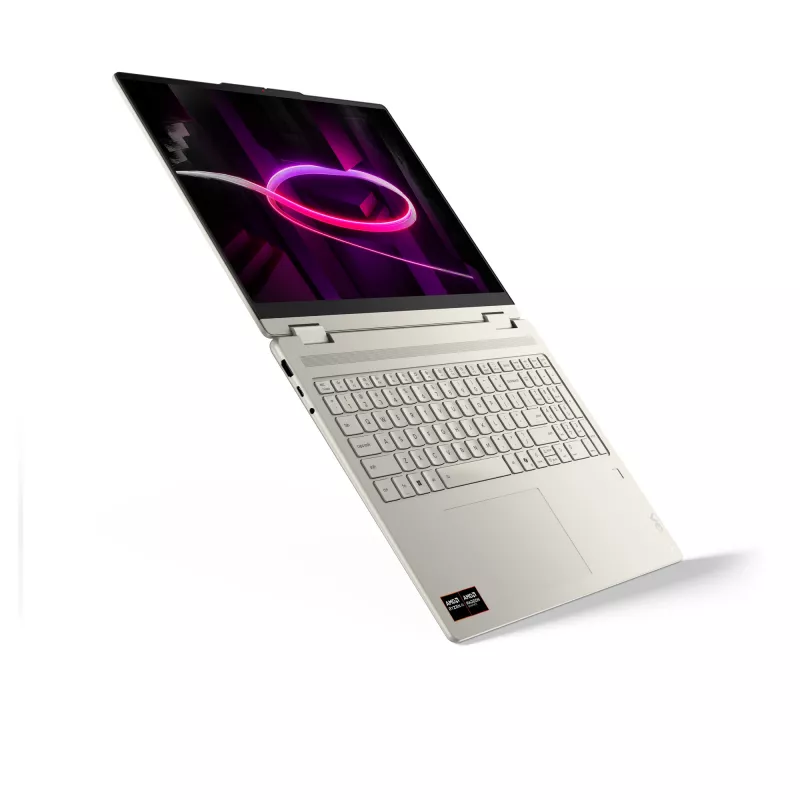 Lenovo Yoga 7 2-in-1 16AGP11 Copilot+ PC AMD Ryzen™ AI 7 445 Hybrid (2-in-1) 40.6 cm (16 inch) Touchscreen WQXGA+ 32 GB LPDDR5x-SDRAM 1 TB SSD Wi-Fi 7 (802.11be) Windows 11 Home Deutsch Shell