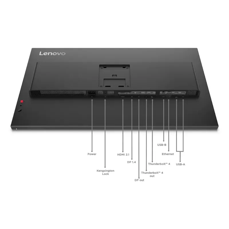 Monitor Lenovo ThinkVision P32UD-40 80 cm (31,5″) 4K UHD (3840×2160) IPS LCD, 6 ms, USB 3.2 Gen 2x2 Hub, USB-C, VESA, höhenverstellbar