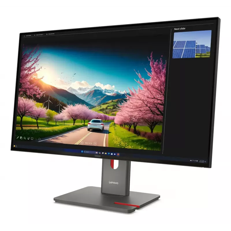 Monitor Lenovo ThinkVision P32UD-40 80 cm (31,5″) 4K UHD (3840×2160) IPS LCD, 6 ms, USB 3.2 Gen 2x2 Hub, USB-C, VESA, höhenverstellbar