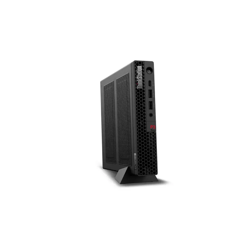 Lenovo ThinkStation P3 Tiny Gen 2 Intel Core Ultra 7 265 32 GB DDR5-SDRAM 512 GB SSD NVIDIA RTX A400 Windows 11 Pro Workstation Schwarz