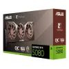 Grafikkarte ASUS GeForce RTX 5080 16 GB GDDR7, PCIe 5.0, 256-Bit, 385×80×151 mm, 3 Lüfter, 16-Pin-Stromanschluss