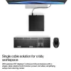 Mini PC HP EliteDesk 8 Mini G1i AI — Intel Core Ultra 7 265T, 16 GB DDR5, 1 TB SSD, Windows 11 Pro, Schwarz
