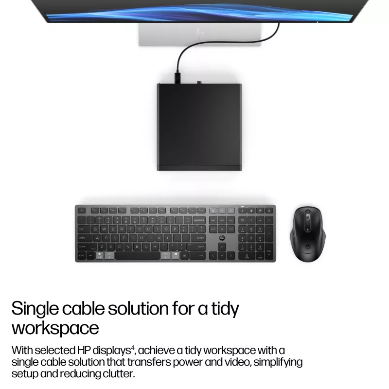 Mini PC HP EliteDesk 8 Mini G1i AI — Intel Core Ultra 7 265T, 16 GB DDR5, 1 TB SSD, Windows 11 Pro, Schwarz
