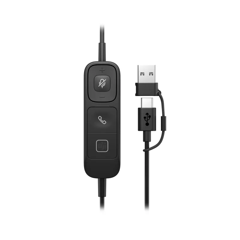 HP Poly Mission 425 Stereo USB Kabel-Headset