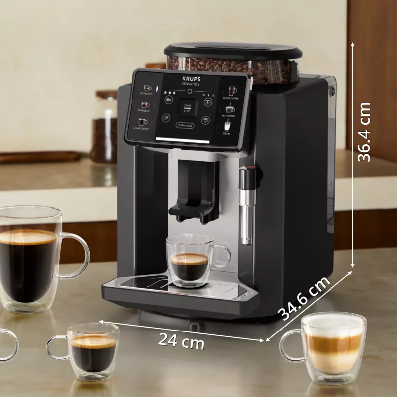 Krups Sensation EA910A Vollautomatische Espressomaschine 1,7 L
