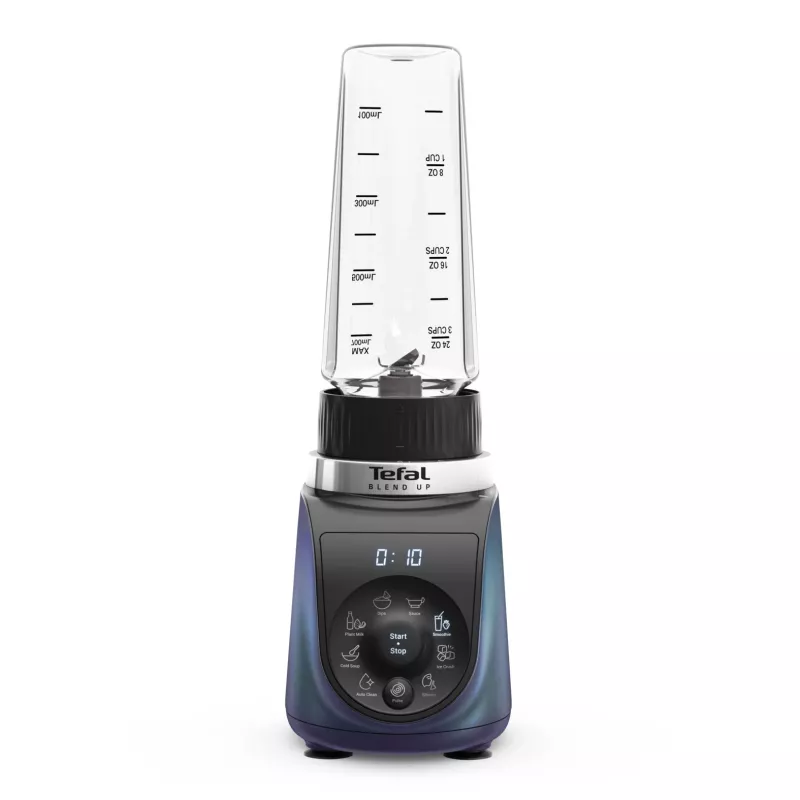 Tefal Blend Up BL19H4F0 Mixer 0,85 L Standmixer 1000 W Blau, Transparent