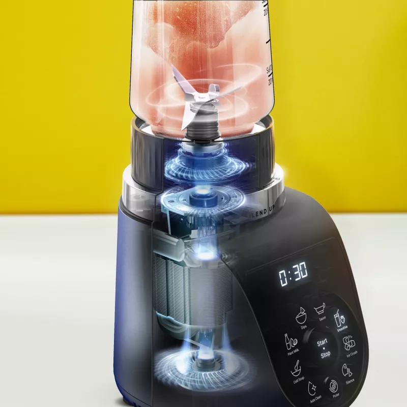 Tefal Blend Up BL19H4F0 Mixer 0,85 L Standmixer 1000 W Blau, Transparent