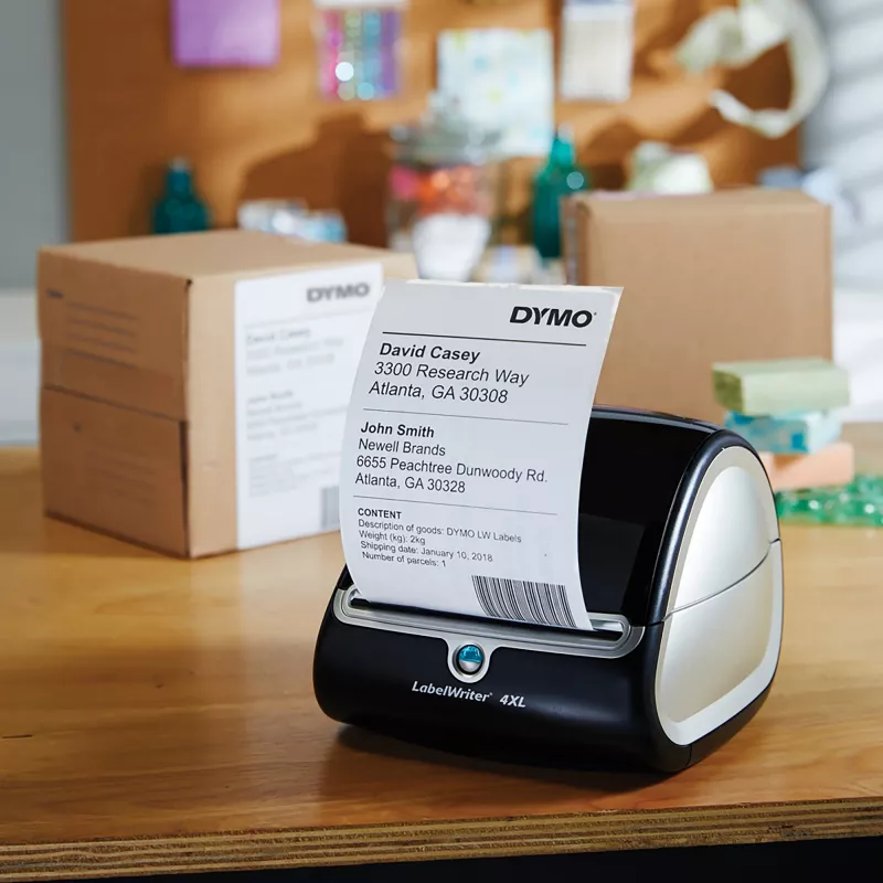 Versandetiketten Dymo LabelWriter Extra Large 104×159 mm Selbstklebend 6 Rollen, 1.320 Etiketten für LabelWriter 4XL/5XL