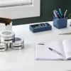 DYMO Authentic Embossing Label Tape | 9 mm x 3 m Rolle | Weißer Druck auf Schwarz | Selbstklebend | für Prägegeräte | 1 Stück