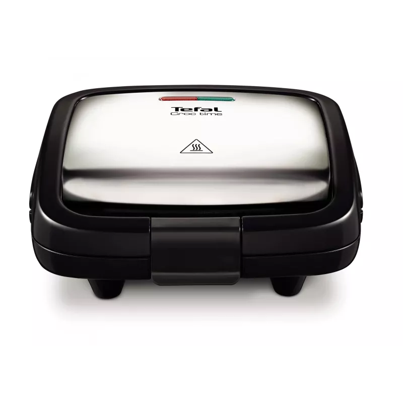 Kontaktgrill Tefal SM193D – elektrischer Tischgrill, schwarz und Edelstahl, 1,9 kg