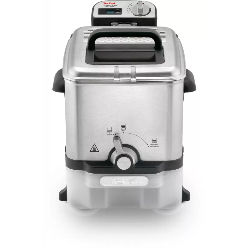 Tefal FR8041 Fritteuse Single 3,5 L Standgerät 2300 W Fritteuse Silber