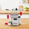 Tefal FR8041 Fritteuse Single 3,5 L Standgerät 2300 W Fritteuse Silber