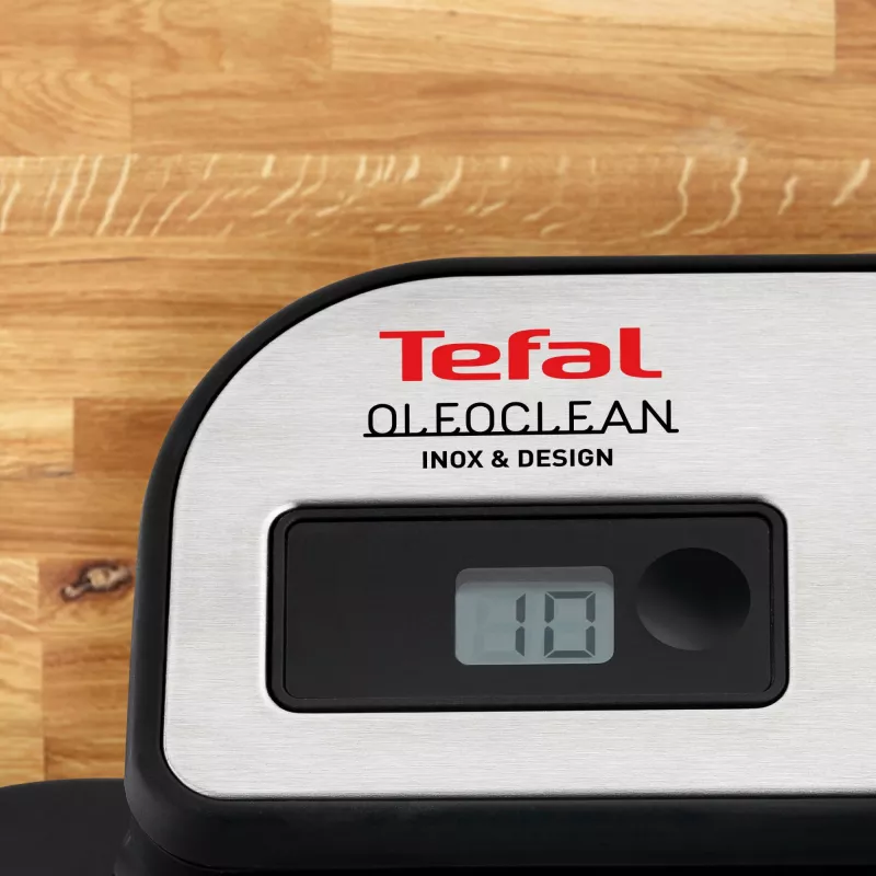 Tefal FR8041 Fritteuse Single 3,5 L Standgerät 2300 W Fritteuse Silber