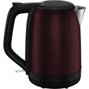 Wasserkocher MOULINEX BY5S05E0 1,7 L 2400 W Schwarz/Burgunderrot Edelstahl