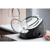 Tefal Pro Express Ultimate GV9550 1.9 L Durilium AirGlide Autoclean-Bügelsohle Schwarz, Weiß