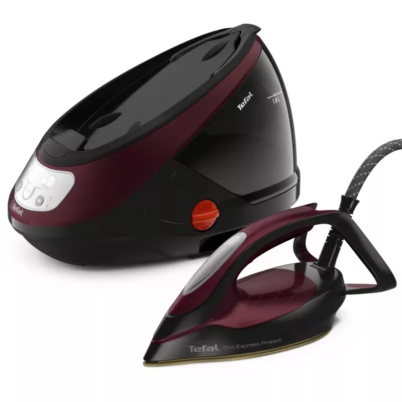 Tefal Pro Express Protect GV9230 2600 W 1,8 L Schwarz, Burgund