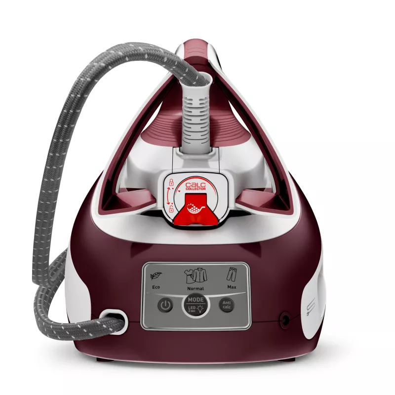Tefal Express Vision SV8150 2800 W 1,8 L Durilium AirGlide Autoclean-Bügelsohle Rot, Weiß
