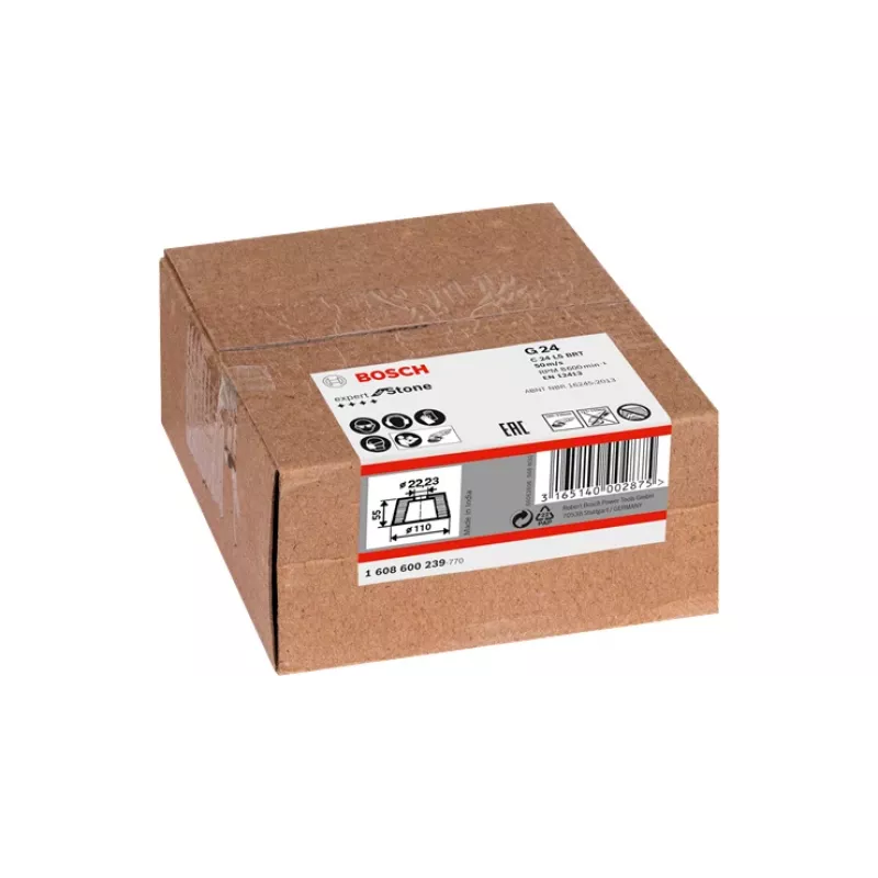 Bosch 1608600239 konische Schleiftopf für Stein, 90 x 110 x 55 mm