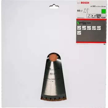 Bosch Optiline Wood Kreissägeblätter, Holz, 30,5 cm, Bosch, 798 g, 1 Stk.