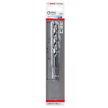 Spiralbohrer Bosch HSS Sechskantschaft 9 mm