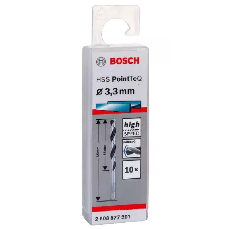 Spiralbohrer Bosch HSS PointTeQ 3,3 mm