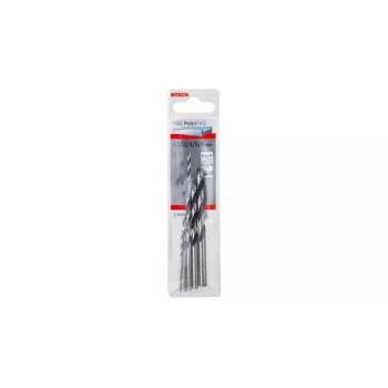 Spiralbohrer-Set Bosch HSS PointTeQ 5 Stück