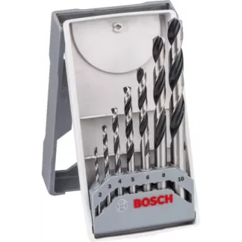 Spiralbohrer-Set Bosch HSS PointTeQ 7-tlg.