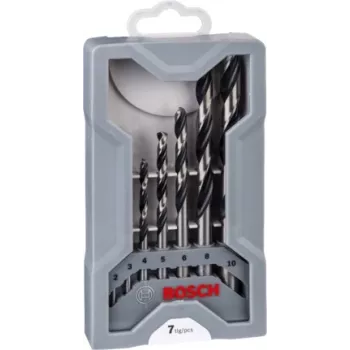 Spiralbohrer-Set Bosch HSS PointTeQ 7-tlg.