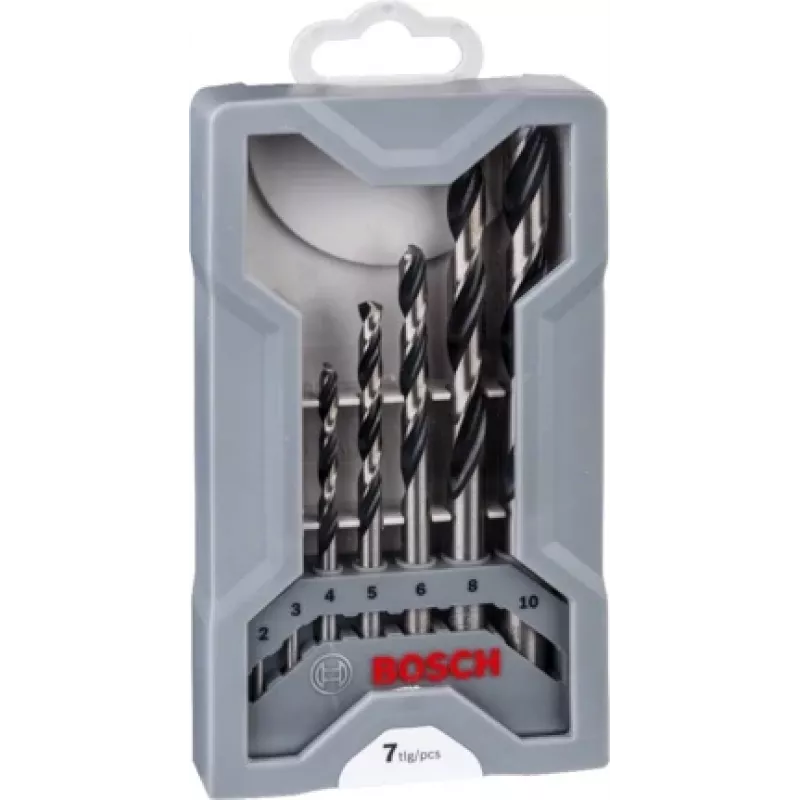 Spiralbohrer-Set Bosch HSS PointTeQ 7-tlg.