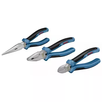 Zangenset Bosch 1 600 A01 6BG Chrom-Vanadium-Stahl Gummi-Griff