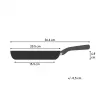 Tefal Change Schwarz C4760425 Bratpfanne Allzweckpfanne Rund