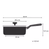 Tefal Cook & Change C4853235 Bratpfanne Schmorpfanne Rund