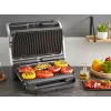 Kontaktgrill Tefal Optigrill+ XL GC727D10 — 2000 W, rechteckiges Metallgehäuse, 445×365×175 mm