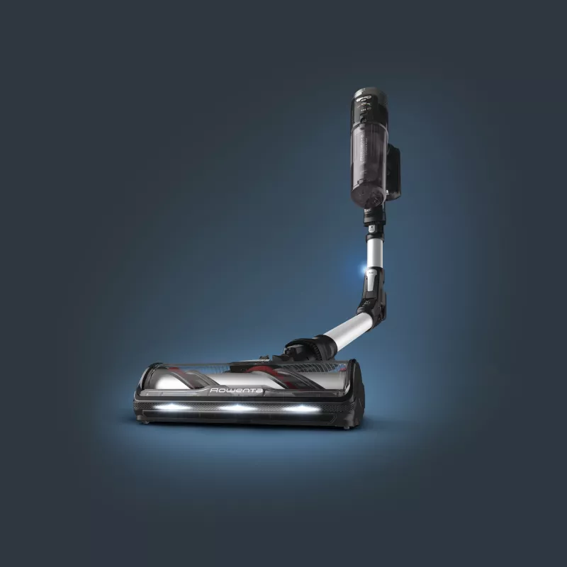 Akku-Staubsauger Rowenta X-Force Flex 13.60 RH9A36WV — 60 min Laufzeit, 0,65 L beutellos, Zyklon, lila
