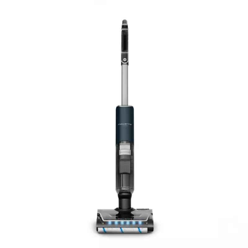 Rowenta X-Clean 7 GZ5735E0 Stabstaubsauger/Akkukehrbesen Batterie Trocken&Nass Beutellos 0,5 l Schwarz, Chrom