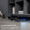 Rowenta X-Clean 7 GZ5735E0 Stabstaubsauger/Akkukehrbesen Batterie Trocken&Nass Beutellos 0,5 l Schwarz, Chrom