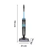 Rowenta X-Clean 2 GZ2271E0 Stabstaubsauger/Elektrobesen Akku Nass- & Trockensauger Beutellos Blau