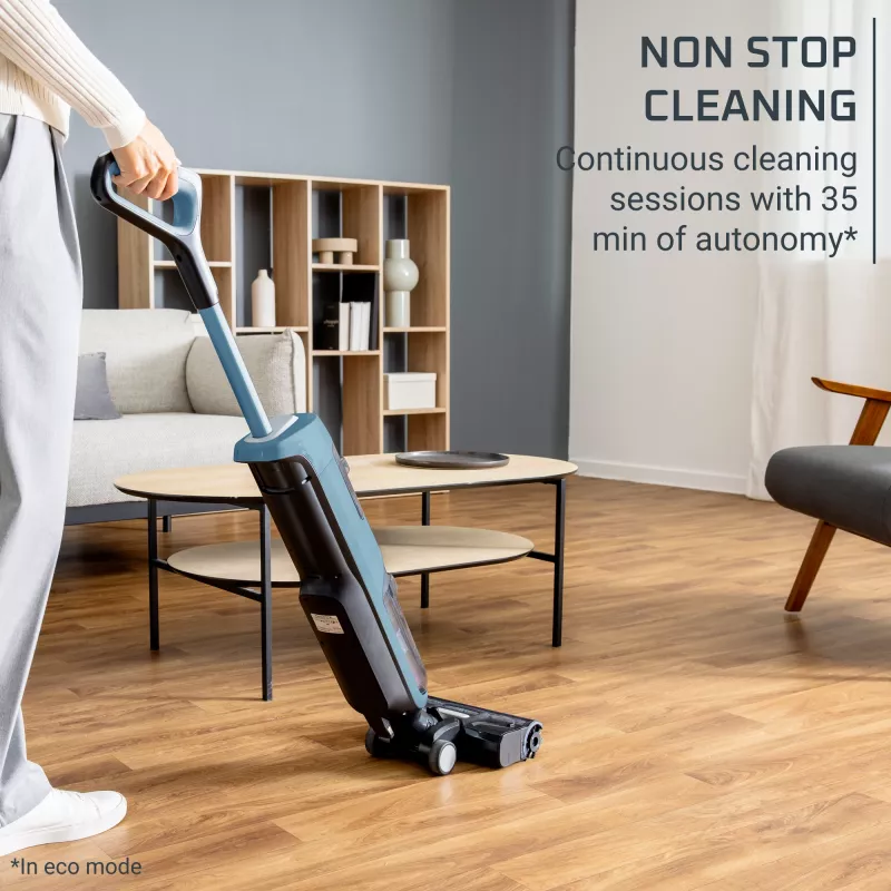 Rowenta X-Clean 2 GZ2271E0 Stabstaubsauger/Elektrobesen Akku Nass- & Trockensauger Beutellos Blau