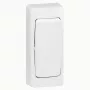 Wandschalter Legrand Oteo 086084 schmales Design – einpoliger Lichtschalter, weiß