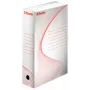 Esselte 128001 Archiv-Box Karton Rot, Weiß