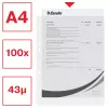 Esselte Klarsichthüllen A4 – Economy –, 210 x 297 mm (A4), Transparent, Polypropylen (PP), Hochformat, Oben, 230 mm