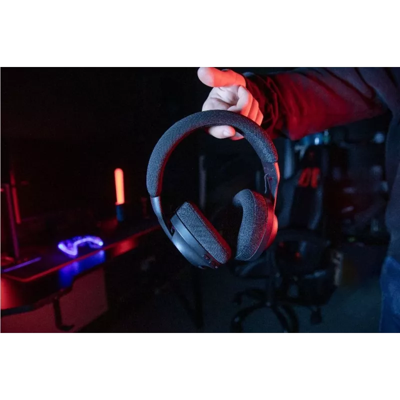 Konix PULSAR Headset Kabelgebunden & Kabellos Kopfbügel Gaming USB Typ-C Bluetooth Schwarz