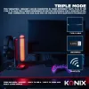 Konix PULSAR Headset Kabelgebunden & Kabellos Kopfbügel Gaming USB Typ-C Bluetooth Schwarz
