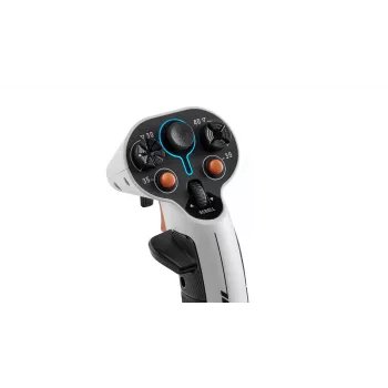 Flightstick Thrustmaster Sol-R 2 HOSAS Space Sim Duo — Kabelgebunden USB Type-C, Analog/Digital, Schwarz/Weiß