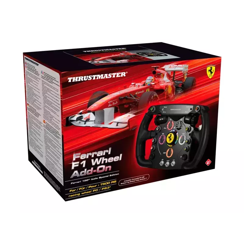 Thrustmaster Ferrari F1 Schwarz RF Lenkrad Analog PC, PlayStation 4, PlayStation 5, Playstation 3, Xbox