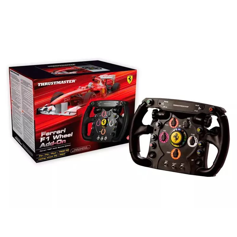 Thrustmaster Ferrari F1 Schwarz RF Lenkrad Analog PC, PlayStation 4, PlayStation 5, Playstation 3, Xbox