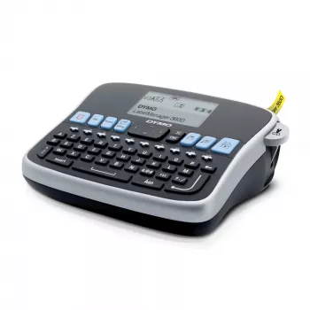 DYMO LabelManager Desktop-Etikettendrucker | 360D Wiederaufladbarer Hand-EtikettendruckerEinfach zu bedienenOne-Touch-Smart-TastenQWERTZ-TastaturGroßes Display | Für Organisation zu Hause und im Büro