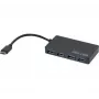 Hypertec 021308-HY Schnittstellen-Hub USB 3.2 Gen 1 (3.1 Gen 1) Type-C 5000 Mbit/s Schwarz